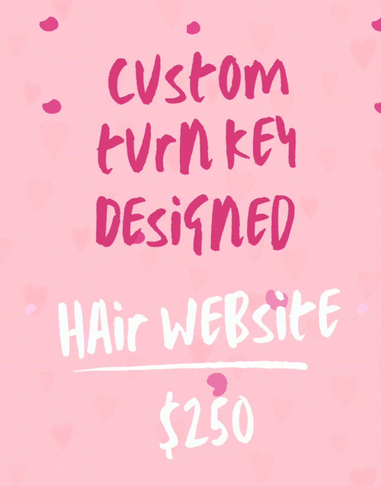 Custom Hair Website