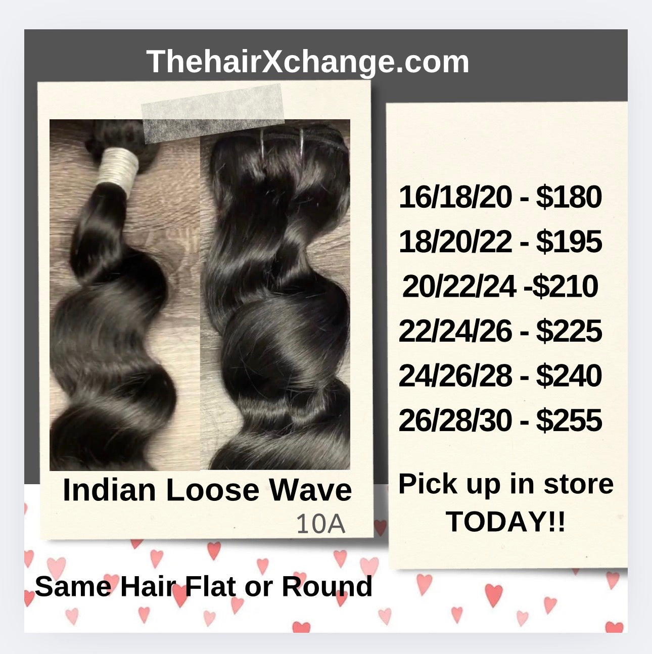 (3) Indian Loose Wave Bundles