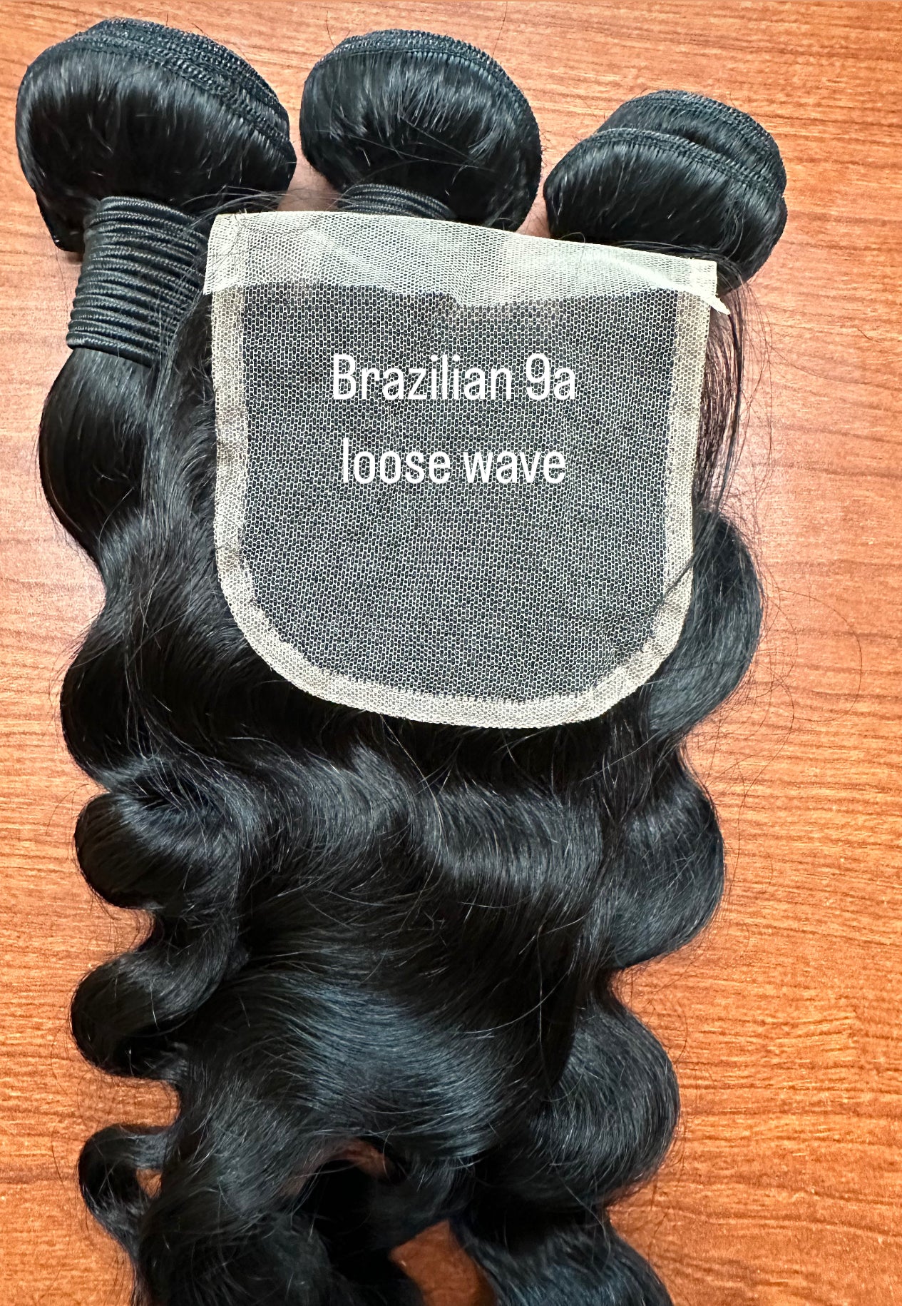 (3) Brazilian 9a Bundle HD Closure Deal