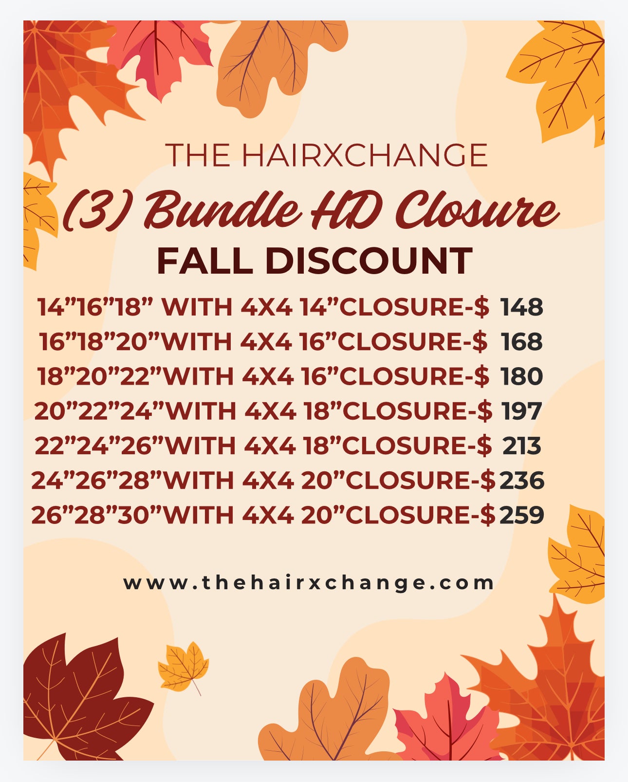 (3) Brazilian 9a Bundle HD Closure Deal