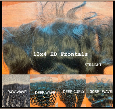 (3) Bundle 13x4 HD Frontal