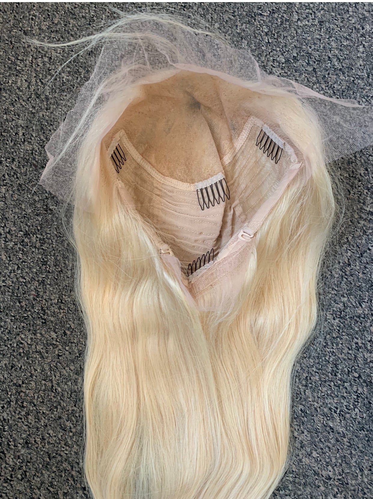 13x4 Blonde Transparent Front Lace Wig